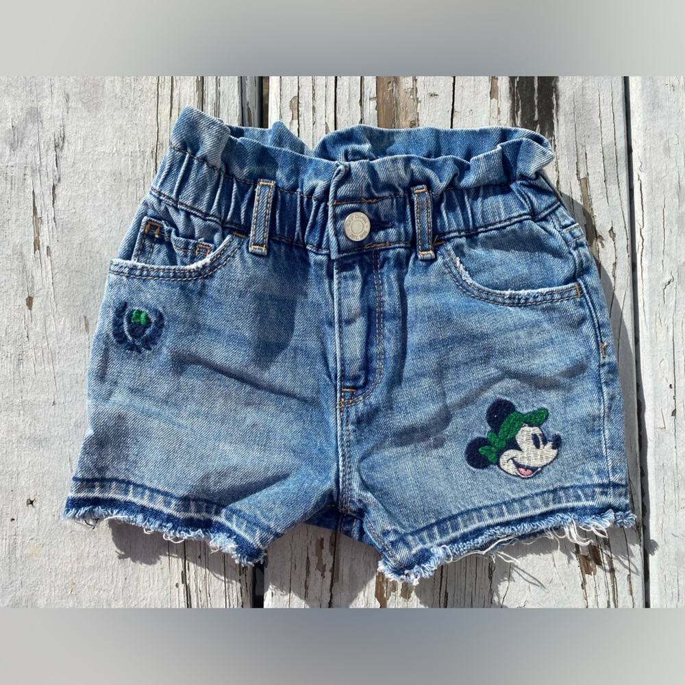 Disney toddler paper-bag shorts